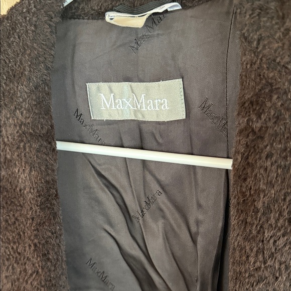 MaxMara Teddy Bear Icon Alpaca/Wool Coat - Picture 2 of 9